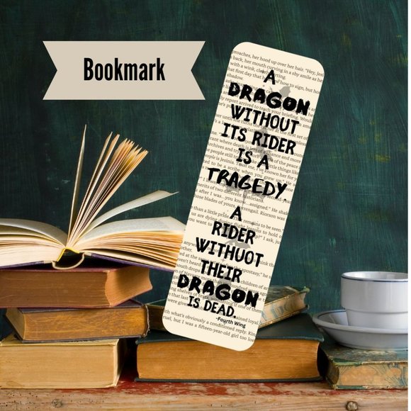 Fourth Wing Inspired Bookmark Set! - Picture 2 of 5